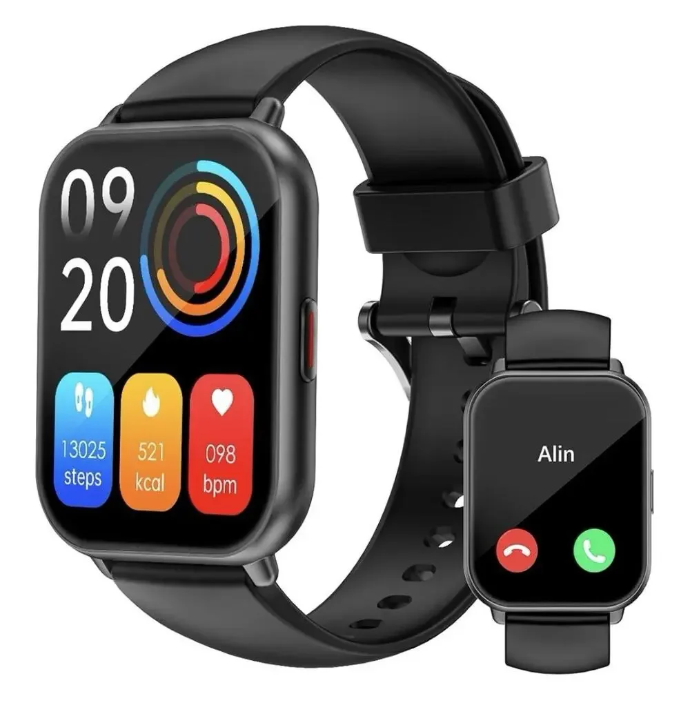 RUIMEN Smart Watch Bluetooth Calling Fitness Tracker for iPhone Android